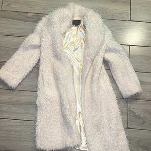 Unreal Fur long faux fur coat
